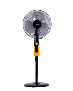 Yasuda Fan YS-ST880C 16" Stand Normal Speed Fan (Black & Orange)