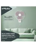 Bajaj Wall Fan 252002 Robusto 400MM Lavender White - Available at AfnoBazar Nepal