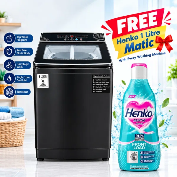 Akaritek AK-TPI90 9Kg Top Load Washing Machine - Available at AfnoBazar Nepal