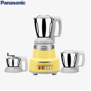Panasonic MX-AV325 Topaz Yellow 600W 3 Jar Mixer Grinder - Available at AfnoBazar Nepal