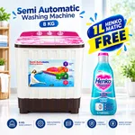 Akaritek 8 Kg Semi Auto Washing Machine AK-SAG80 - Available at AfnoBazar Nepal