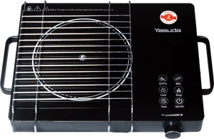 Yasuda 1 Burner Infra Cooker with Griller, 2000W YS-IFMT20G