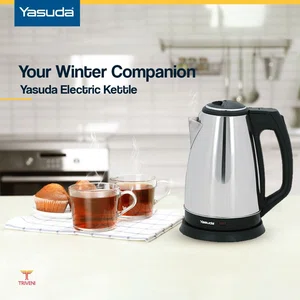 Yasuda 1.8 Ltr Electric Cordless Kettle YS-18A2