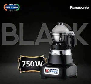 Panasonic 750W Mixer Grinder 3 Steel jars (Black) Value Series MX-GE3750 - Available at AfnoBazar Nepal