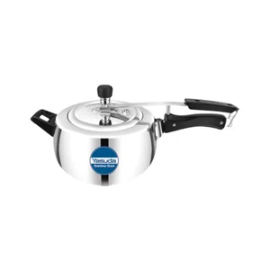 Yasuda 2 ltr Stainless Steel Pressure Cooker YS-PSS2
