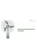 Bajaj 250530 Supreme Plus Air Circulator 450MM 18" Air Circulator Pedestal Fan - Available at AfnoBazar Nepal