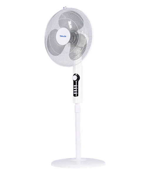Yasuda Fan YS-ST870A 16" Stand Normal Speed Fan in Black (White and Black Color)
