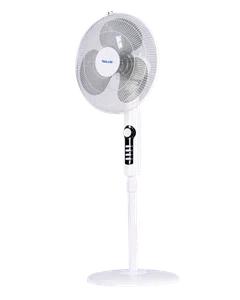 Yasuda Fan YS-ST870A 16" Stand Normal Speed Fan in Black (White and Black Color)
