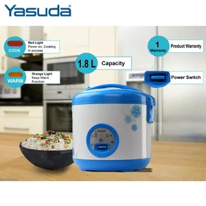 Yasuda YS-180Q 1.8Ltr Deluxe Rice Cooker - Blue