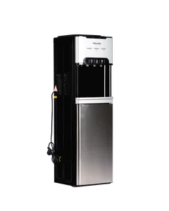 Yasuda YS-HNC27BL Water Dispenser Hot Normal and Cool Bottom Loading Black and Silver Color