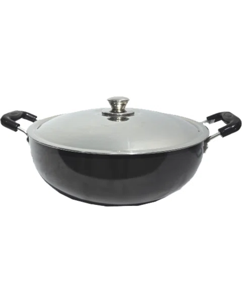 Yasuda YS-KS3IBL 3 Ltr Kadai Induction Base With SS Lid Cookware