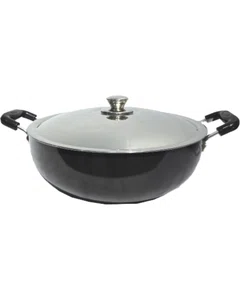 Yasuda YS-KS3IBL 3 Ltr Kadai Induction Base With SS Lid Cookware