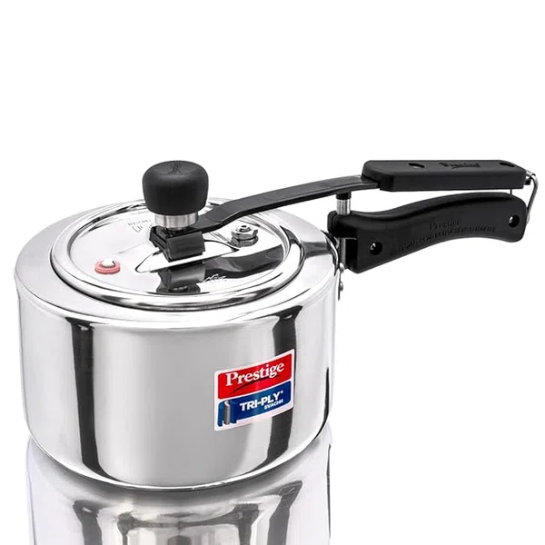Prestige 20714 Triply Svachh Induction Base 3L Pressure Cooker - Available at AfnoBazar Nepal