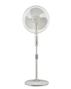 Bajaj 250888 Neo Spectrum 400MM Grey 16" Pedestal Fan High Speed in Grey - Available at AfnoBazar Nepal