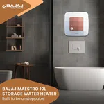 Bajaj 150897 Maestro 10 Litre Storage Electric Geyser - Available at AfnoBazar Nepal