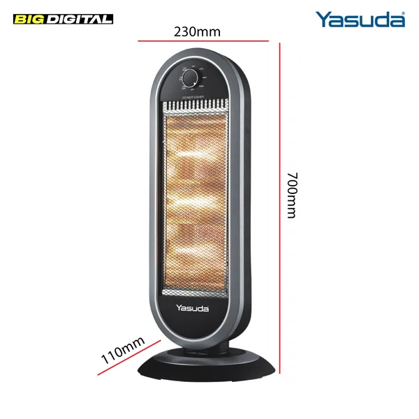 Yasuda 3 Rod Halogen Heater YS-H13T