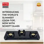 Prestige 40186 3 Burner Slim Cooktop Schott Glass - Available at AfnoBazar Nepal