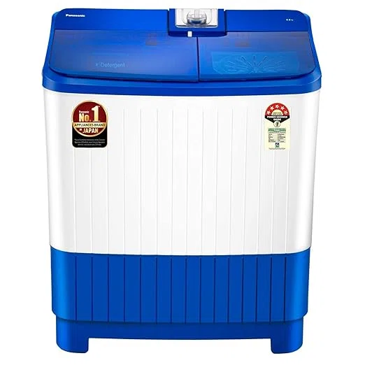 Panasonic 7 kg Semi Automatic Machine in Blue and White NA-W70L7ANP - Available at AfnoBazar Nepal