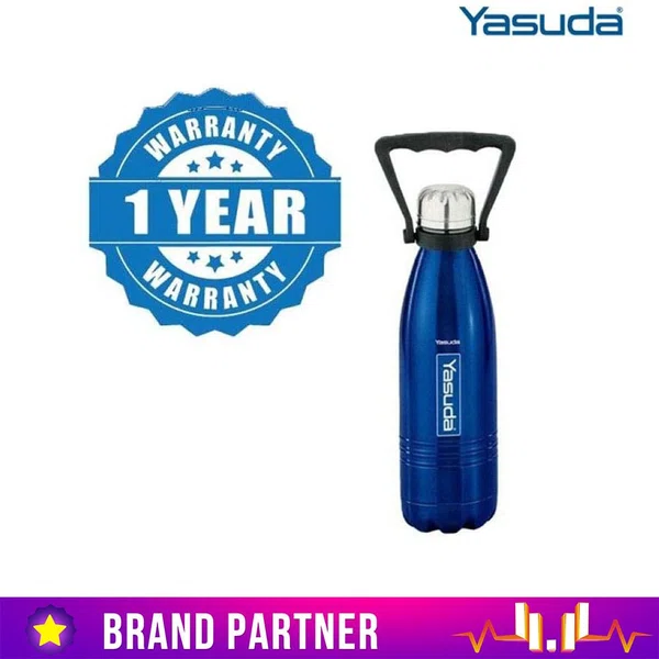 Yasuda YS-CB750 Blue 750 ml Vacuum Bottle
