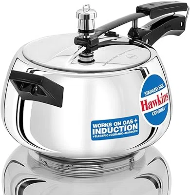Hawkins 2.0 ltrs SSC20 Stainless Steel Contura Pressure Cooker - Available at AfnoBazar Nepal