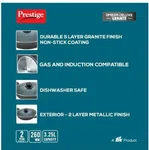 Prestige 36312 4.25 Ltr Non Stick Sauce Pan IB with Glass Lid - Available at AfnoBazar Nepal