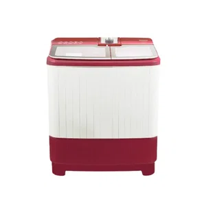 Panasonic 8 kg Semi Automatic Machine in Red and White NA-W80L7RNP - Available at AfnoBazar Nepal