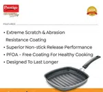 Prestige 30887 OMG Select Plus Square Grill Pan 250MM - Available at AfnoBazar Nepal
