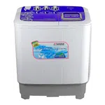 Sansui 7 kg Semi Automatic Top Load Washing Machine - SS-SAK70 - White + Blue - Available at AfnoBazar Nepal