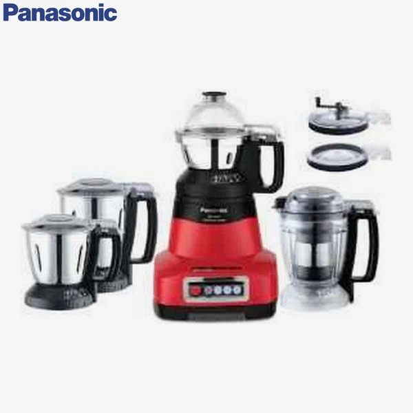 Panasonic MX-AE 475 Red 750 watts Mixer grinder 750 Juicer Mixer Grinder (4 Jars, Red) - Available at AfnoBazar Nepal