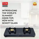 Prestige 40576 2 Burner Hob Top Ultra Slim Auto Ignition - Available at AfnoBazar Nepal