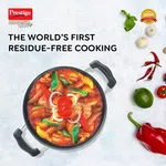 Prestige 30729 1.7 Ltr Non Stick Kadai with SS Lid - Available at AfnoBazar Nepal