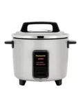 Panasonic SR-WA18HSB-2P 1.8 ltr Tri-Ply Steel pan Rice cooker with Warmer (Additional Tri Ply SS Cooking Pan) - Available at AfnoBazar Nepal