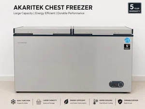 Akaritek AK-DFC300D 300ltr Hard Top dual temperature - Available at AfnoBazar Nepal