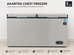 Akaritek AK-DFC300D 300ltr Hard Top dual temperature - Available at AfnoBazar Nepal