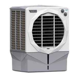 Symphony 45 litres Desert Air Cooler with Powerful Rust-proof +Air Fan, 3-Side Cooling Pads, Fully Closable Louvers Jumbo 45XL+