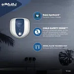 Bajaj 150924 Armor Series Pentacle Electric Geyser 15L (Blue) - Available at AfnoBazar Nepal