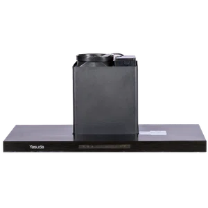 Yasuda Chimney YS-C90TBD 90 CM Black Filterless, AutoClean and Touch Sensor, BLDC Motor with Turbo Suction