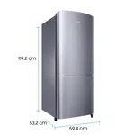 Samsung RR20C20C2GS/IM Single door refrigerator 192L - Available at AfnoBazar Nepal