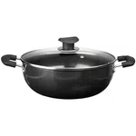 Prestige 30728 3.5 Ltr Non Stick Kadai IB with Glass Lid - Available at AfnoBazar Nepal