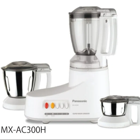 Panasonic MX-AC300H 550W 3 Jar Super Mixer Grinder - Available at AfnoBazar Nepal