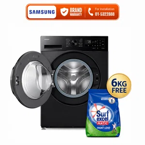 Samsung 12 kg Front Load Washing Machine WW12DG5B24AXIM - Available at AfnoBazar Nepal