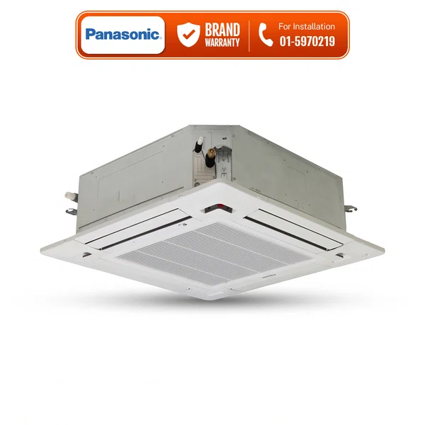 Panasonic 1.5 ton Ceiling Cassette Inverter AC S-18PUY75Y8D - Available at AfnoBazar Nepal