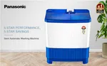 Panasonic 7 kg Semi Automatic Machine in Blue and White NA-W70L7ANP - Available at AfnoBazar Nepal