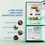 Panasonic 357 ltr Diamond Black Double Door Refrigerator NR-BK418BQKX - Available at AfnoBazar Nepal