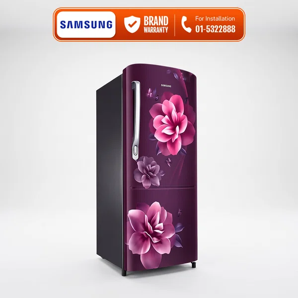 Samsung RR20C2722CR/IM 192Ltr Single Door Refrigerator - Available at AfnoBazar Nepal