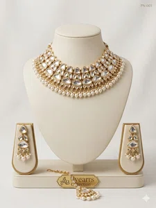 Premium Quality Kundan Jewellery Set - Available at AfnoBazar Nepal