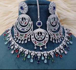 Premium Quality American Diamond Set - Available at AfnoBazar Nepal
