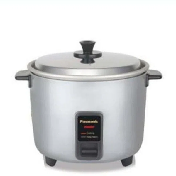 Panasonic 2.2 Litre Drum Rice Cooker SR-WA 22 (G9) Silver - Available at AfnoBazar Nepal