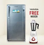 Akaritek 180 Litre Single Door Refrigerator in Brushline Silver Color AK-RS180SH - Available at AfnoBazar Nepal