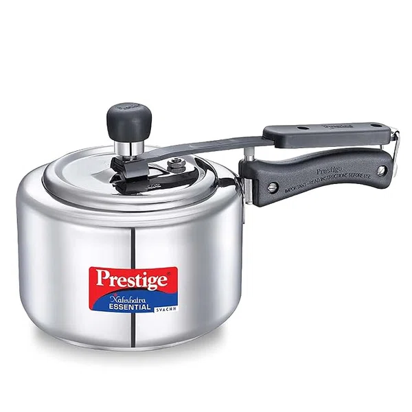 Prestige 20537 Stainless Steel Nakshatra Essential Svachh 3L Pressure Cooker - Available at AfnoBazar Nepal
